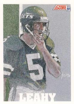 Pat Leahy New York Jets 1991 Score NFL Team MVP #636